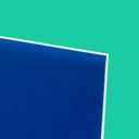 Flipside Products 36” x 48” Foam Project Boards for Presentations, Science Fair, School Projects, Event Displays and Trifold Picture Board - Blue - 3/16'' Thick 3 Pack