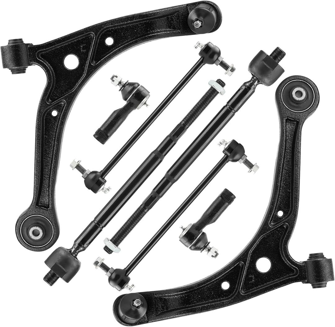 8PCS Front Lower Left Right Control Arms Suspension Kits Fit for Honda Odyssey 2002 2003 2004, with Ball Joint