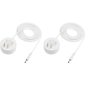 2-Pack - 6-Foot Power Adapter Compatible with Google Nest Mini, Nest Hub, Nest WiFi Router and Nest WiFi Point Power Cable