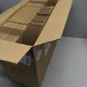 HORLIMER 7x5x4 inches Shipping Boxes Set of 50, Brown Corrugated Cardboard Box Literature Mailer