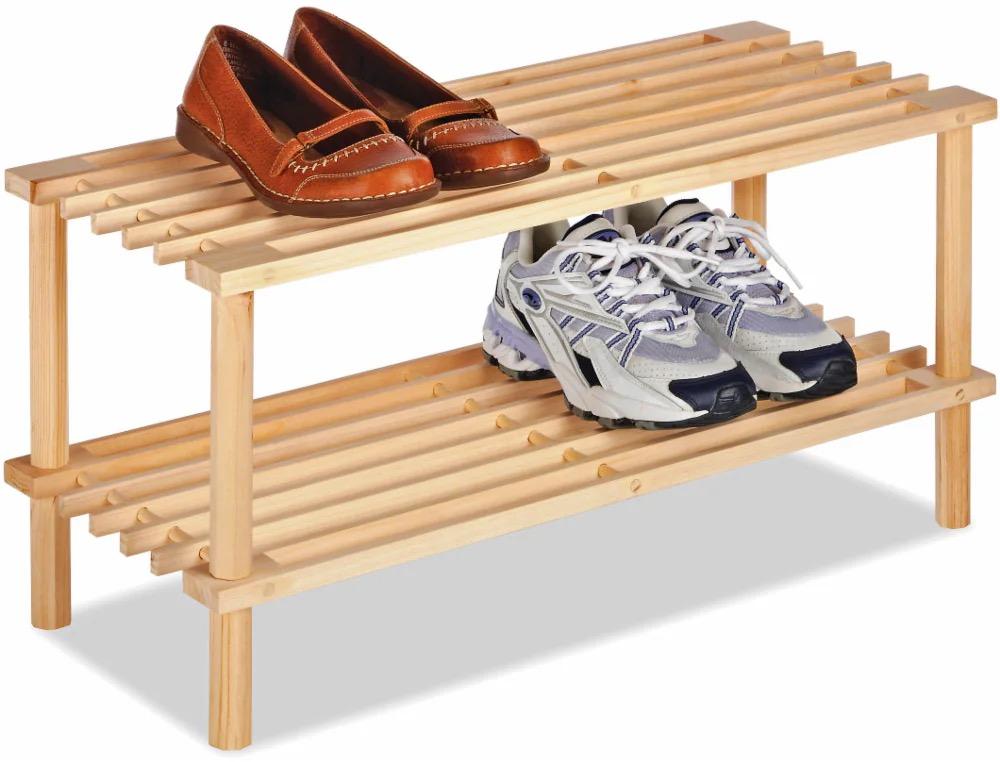 Whitmor Wood Household Shelves - Natural