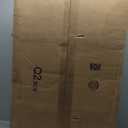 29 Inch Bar Height Bar Stools Set of 2, 29" Barstools for Kitchen Island Counter, Backless Bonded Leather Bar Height Stools with Thick Saddle Seats & Heavy Duty Metal Base, Easy Assembly, Brown/Black