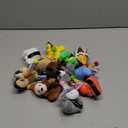 Blueweenly 12 Pcs Birthday Mini Plush Toys Small Stuffed Animals with Hat for Student Classroom Reward Gifts, Return Gifts for Birthday Party Goodies Bag Fillers Party Decor