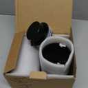 Foaming Soap Dispenser Thick Ceramic Foam Hand Soap Dispenser for Bathroom or Kitchen Sink, Liquid Pump Bottles for Hand soap, Body Wash, 2 Pack Black