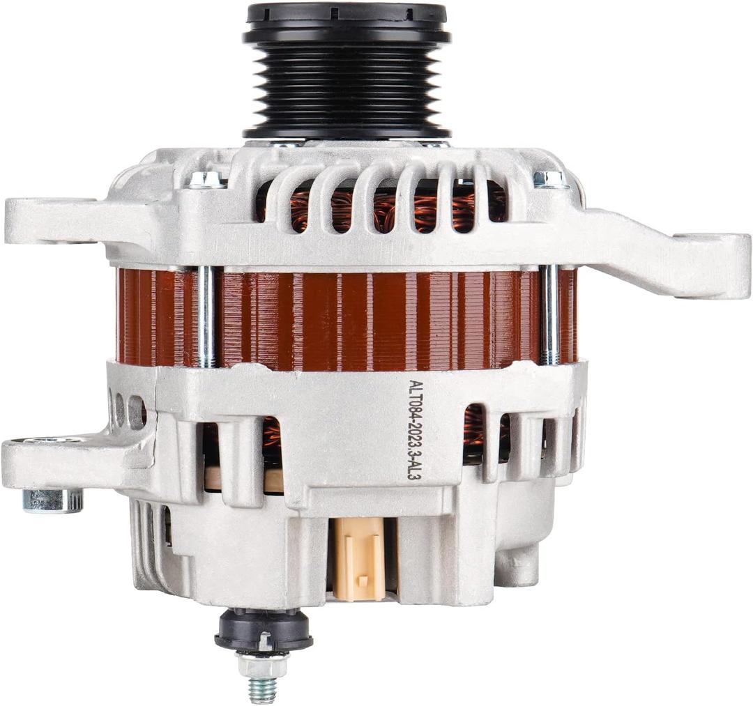 New Alternator for Jeep Compass 2007-2016 2L 2.4L, Patriot 2007-2017 2L 2.4L, Chrysler 200 2011-2013 2.4L, Sebring 2007-2010 2.4L, Dodge Caliber 07-12 2.0L 2.4L 07-09 1.8L, Dodge Avenger 08-13 2.4L