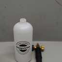 Tool Daily Foam Cannon with 1/4 Inch Quick Connector, 1 Liter, 5 Pressure Washer Nozzle Tips