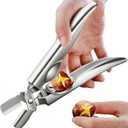 FIRE HIVE Metal Nutcracker, 304 Stainless Steel Chestnut Cutting Tool, Multi functional Dried Fruit Bottle Opener Suitable for Kitchen