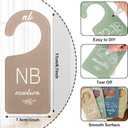 Whaline Acrylic Baby Closet Dividers Boho Hanging Acrylic Infant Clothes Hanger separators Baby Closet Organizers Thicken Baby Wardrobe Organizers for Home Nursery Supplies, 6.7 x 3 Inch, 8Pcs (Colorful 1)