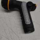 Melnor 65020-AMZ Metal Nozzle with QuickConnect Product Adapter Set, Multi-Pattern, Heavyweight Rear Trigger
