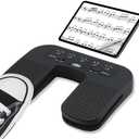 Yueyinpu Wireless Page Turner Pedal For Tablets iPad Smartphone Rechargeable Anti-Skid Pad (Plus)