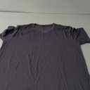 Latuza Men's Viscose Nightshirt Short Sleeves Sleep Shirt (Medium, Iron Gray)