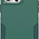 OtterBox iPhone 15 Pro MAX (Only) Commuter Series Case - GET Your Greens (Green), Slim & Tough, Pocket-Friendly, with Port Protection