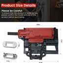 Upgraded W10404050 W10238287 Washer Lid Lock Latch Assembly Compatible for Whirl-pool Ken-more May-tag Ama-na Washer - Replaces W10404050VP W10744659 AP5263307 PS3497627 by Puxyblue