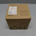 ONEMORE Garlic Keeper for Counter, Garlic Holder Countertop Storage Container, Garlic Saver Keeper with Lid, Ceramic Garlic Jar for Kitchen, Mint Green