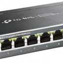 TP-Link 8 Port Gigabit Switch | Easy Smart Managed | Plug & Play | Desktop/Wall-Mount | Sturdy Metal w/ Shielded Ports | Support QoS, Vlan, IGMP and LAG (TL-SG108E)