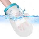 UpGoing Waterproof Hand Cast Covers for Shower Bath, Adult Watertight Wrist Protector Resuable Wound Bandage Sleeve Bag for Broken Hand, Fingers, Surgery, Burns[2025 Upgrade]