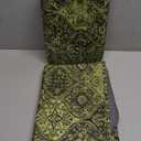 nunubaby Washable Pee Pads for Dogs, Stylish, Non-Slip and Leak-Proof Pee Pads. Reusable Potty Pads for Dogs for Crates and Floors.(Green/Multi, 24" x48" )