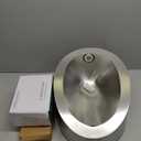 Wall-mounted Stainless Steel Urinal for Man, Intelligent Flushing Urinals for Men's Adult, Household/Commercial Sensor Male Toilet, for Garage KTV Prison Bar Hotel Shop