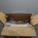 Gets 20 Inch Aluminum Frame Carry On Luggage with Front Pocket,Airline Approved Zipperless Hard Shell Suitcase,360 Spinner Wheels, TSA Locks, USB Charging Port, Cup & Phone Holder-White