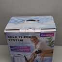 Cold Therapy Machine with Programmable Timer, Portable Ice Therapy Machine System for Knee, Cold Therapy Unit for Long-Term Relief and Recovery, w/Compression Pad for Shoulder, Hip and Ankle (White)