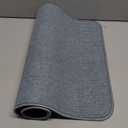 Bath Mat,Ultra Thin Bathroom Rugs,Rubber Bath Mats for Bathroom,No Slip Bath Rugs,Quick Dry,Machine Washable,Low Pile,Absorbent,Shower Outside,Sink,Home Decor Accessories.Blue,1'5"x2'3"(17x27inch)