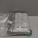 Kitinjoy Indoor Outdoor Door Mat, 32x20 Non-Slip Absorbent Dirt Trapper, Low-Profile Washable Inside Entrance Front Floor Mat, Sturdy Soft Entry Doormats for Entryway, Grey