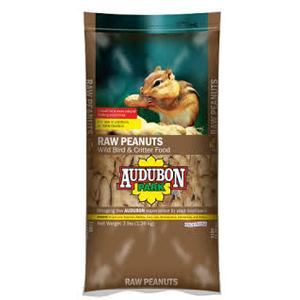 Audubon Park Raw Peanuts Seed Wild Bird Food, 3-lb bag.  12.20.26