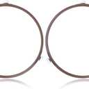 1pcs Microwave Turntable Ring, 7in Microwave Oven Tray Roller Spinner Replacement Parts Glass Plate Tray Support Holder Rotating Ring for 9.65-10.63in Glass Plates