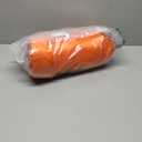 UNIKOME Waterproof Puffy Camping Blanket - Lightweight Packable Outdoor Quilt with Corner Loops, Warm Compact Blanket for Cold Weather Hiking Picnic Stadium Travel, 75"52", Orange