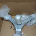 DC97-17004B Washer Flange Shaft Assembly Compatible with Samsung Washing Machine, with DC60-40137A Spider Hex Bolt (6 Pack) Replace DC97-17004A DC97-17004E AP5800144 4000061