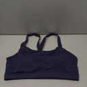 RUNNING GIRL Sports Bras for Women High Support, Running High Impact Sports Bra for Women Large Bust(3138_Navy Blue_L)