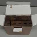 UNIQOOO 20 Pack Place Card Holders | Rustic Walnut Wood Escort Cards Display Stands | Table Number Sign and Photo Stand | Perfect for Retail Shop, Cafe, Home, Wedding, Dinner Party Events Decoration