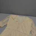 Cercis Womens Off The Shoulder Floral Lace Maxi Wedding Dress Boho Flowy Wedding Guest Formal Long Dresses (Large, Long Sleeve-apricot)