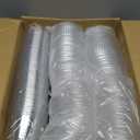 Eupako 200 Sets 8 OZ Plastic Cups with Lids - 8 Ounce Clear Disposable Cups with Lids, Cold Drink Containers for Beverage, Parfait, Smoothie, Milkshake, Juice