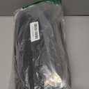 LIFEREVO Shaggy Body Pillow Cover,Super Soft and Plush Faux Fur Lumbar Pillowcase for Couch or Bed Decor,Microfiber Long Pillowshams for Adults Pregnant Women/Mother/Wife,20"x54"Black