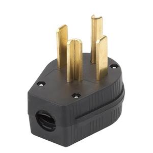 Nema 14-30P Plug 125/250 Volt Plug with 3 Pole 4 Wire Heavy Duty Spec Industrial Grade for Dryer and Ranges
