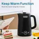 Arofeer® 1.7L(57oz) Large Electric Kettle Temperature Control, 7+Cups Electric Tea Kettle for Coffee&Tea, 2 quarts Big Hot Water Kettle Electric with,1200W,Keep WarmBlack