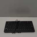 SR Mini Keyboard Wired Thin Light 78 Keys USB Multimedia Small for Pc Computer Laptop