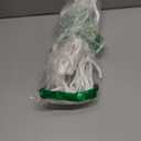 HOUSE DAY White Magic Space Saving Hangers, Premium Smart Hanger Hooks, Sturdy Cascading Hangers with 5 Holes for Heavy Clothes, Closet Organizers and Storage, College Dorm Room Essentials 10 Pack