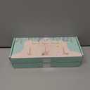 2 x 10 Inch 3 White and 3 Orange Spiral Taper Candle Set, Unscented Dripless Candlesticks for Fall Harvest Halloween Thanksginving, Holiday Dcor, and Festive Dinners