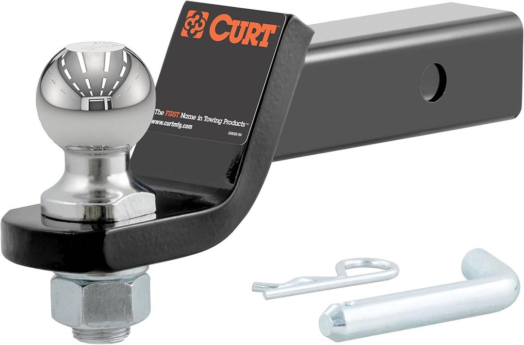 CURT Manufacturing 45036 Class III 2" Loaded Ball Mount with 2" Ball