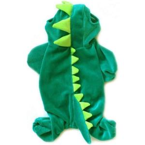 NACOCO Dog Dinosaur Design Costume Green Pet Clothes for Medium & Large Dog (Green, XXXL) (3X-Large (Pack of 1))