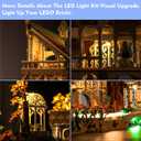 LocoLee LED Light Kit Compatible with Lego Rivendell, DIY Lighting Set Accessories Compatible with Lego 10316 for Fans (Lights Only, No Models)