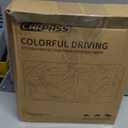 CAR PASS Seat Cover Full Sets, 3D Air Mesh Car Seat Cover with 5mm Composite Sponge Inside,Airbag Compatible Universal Fit for SUV,Vans,sedans, Trucks, Automotive Interior Covers(All Black)