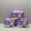 Basics Incontinence Underwear for Women, Protective, Disposable, Postpartum, Maximum Absorbency, Medium, Lavender, 60 Count (3 Packs of 20)