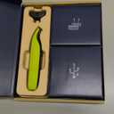 Norelco Philips OneBlade 360 Hybrid Face, Electric Beard Trimmer and Shaver, with 360 Blade Technology, 1x 360 Blade for Face, 5in1 Adjustable Comb, Model QP2724/90 (Black & Lime Green)