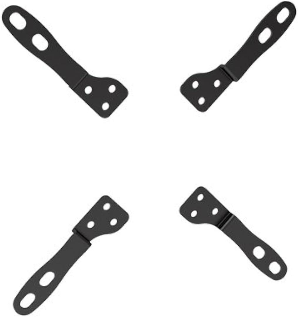 Mount Plus 201P Adapter Bracket Convert VESA 100x100mm to VESA 200x200mm and 200x100mm (Fits Most 23" to 42" Flat Panel TV)