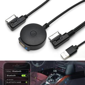 Bluetooth Receiver Car Kit Compatible with Audi A3 A4 A5 A6 A7 S3 S4 Q3 Q5 Q7, Wireless Music Interface AMI MMI Adapter, Premium CSR Chipset HiFi Sound, Compatible With iPhone iPod Android 2G