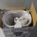 6L Humidifiers for Bedroom Large Room Home, Cool and Warm Humidifier for Baby and Plants Mist Top Fill Desk Humidifiers Essential Oil Diffuser, Quiet with Adjustable Mist,360°Nozzle-White