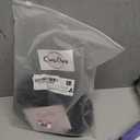 Afro Kinkys Bulk Human Hair, 20 inch 50 Gram 4c Curly Hair for Permanent Sister Locs/Mini Twists/Braids Can Dye and Bleach (Natural Black, 20 Inch) 